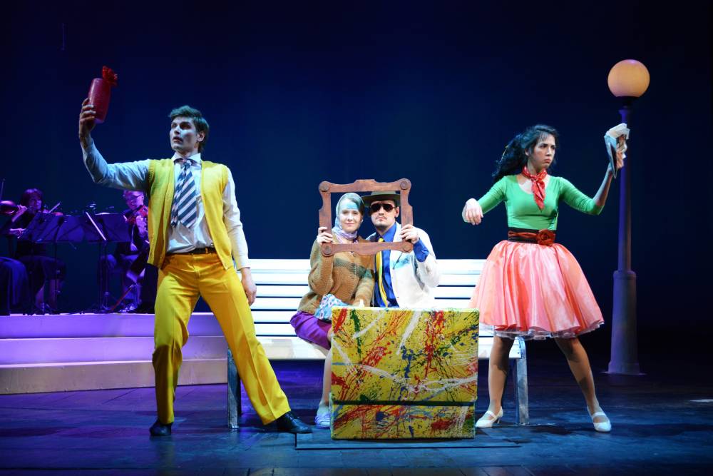 Troupe de théâtre à Val-du-mignon 